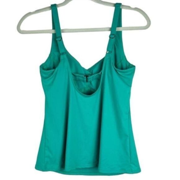Athleta Women's Bondi Bra Cup Tankini Swim Tank UPF 50+‎ Beach Vacation 32 B/C - Picture 6 of 10